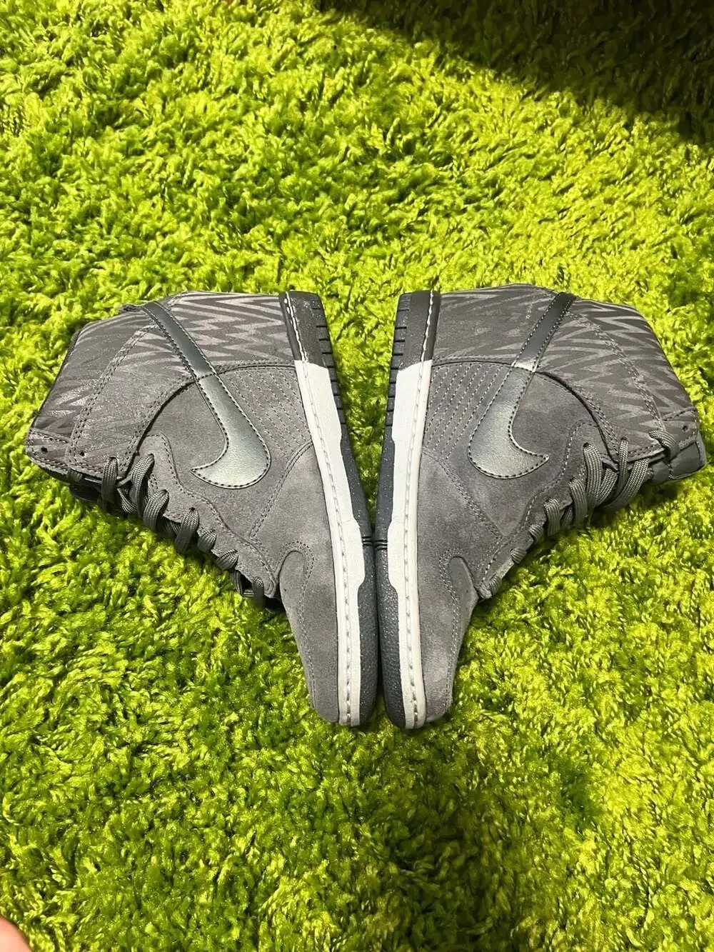 Nike Dunk Sky High Wedge Dark Loden Print Women's Size 8 - Picture 4 of 10